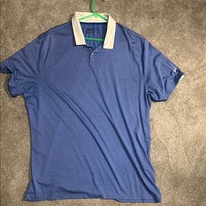 Nike Golf Blue Polo Shirt Size XL